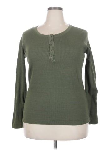 Eddie Bauer Long Sleeve Henley (view 1)