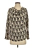 Sisley 100% Viscose Ivory Long Sleeve Blouse Size XS - photo 1