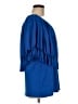 NY Collection Blue Short Sleeve Blouse Size M (estimated) - photo 4
