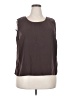 DressBarn Brown Sleeveless Blouse Size 20 - photo 1