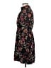 A.L.C. 100% Silk Floral Black Casual Dress Size 8 - photo 5