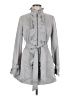 Candie's 100% Polyester Gray Trenchcoat Size M - photo 1