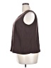 DressBarn Brown Sleeveless Blouse Size 20 - photo 5