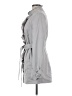 Candie's 100% Polyester Gray Trenchcoat Size M - photo 5