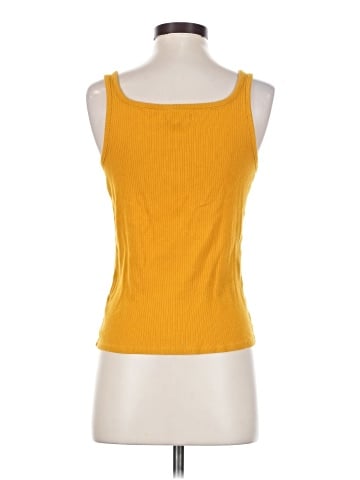 Madewell Ribbed Square-Neck Tank Top (view 2)