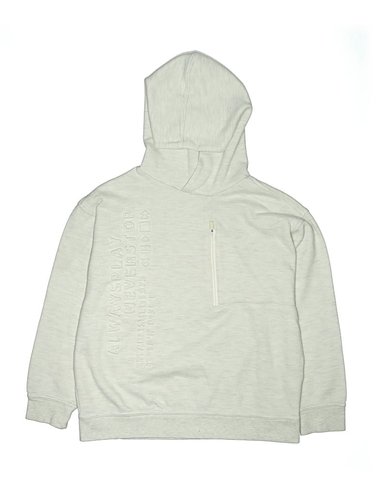 Pre-owned Zara Kids' Pullover Hoodie In Silver