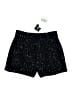Zara 100% Cotton Stars Black Shorts Size M - photo 2