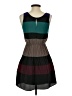 Double Zero 100% Polyester Color Block Teal Casual Dress Size S - photo 2