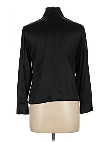 Lord & Taylor Long Sleeve Silk Top (view 2)