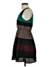 Double Zero 100% Polyester Color Block Teal Casual Dress Size S - photo 5