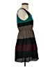 Double Zero 100% Polyester Color Block Teal Casual Dress Size S - photo 4