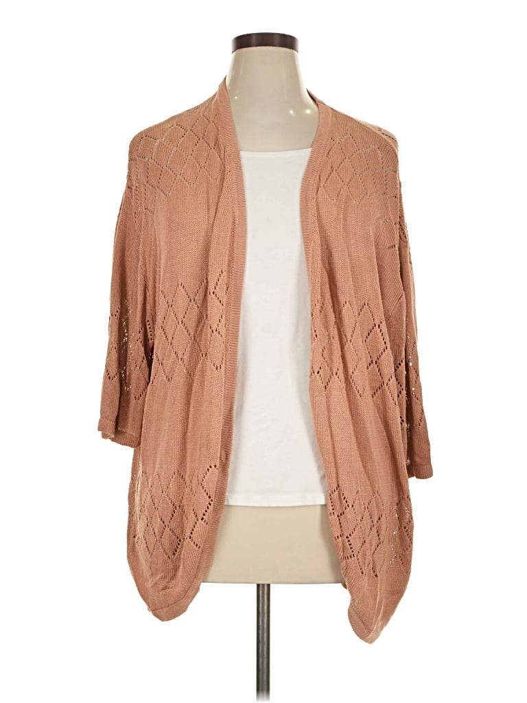 Zeagoo Cardigan Sweater In Tan