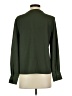 Shein 100% Polyester Green Long Sleeve Blouse Size 4 - photo 2
