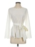 Unbranded Ivory 3/4 Sleeve Blouse Size S - photo 1