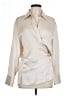 L'Agence Metallic Ivory Long Sleeve Blouse Size Lg (3) - photo 1