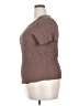 Torrid Tweed Brown Short Sleeve Turtleneck Size 2X Plus (2) - photo 5