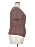 Torrid Tweed Brown Short Sleeve Turtleneck Size 2X Plus (2) - photo 4