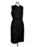 BCBG Solid Black Cocktail Dress Size L - photo 1