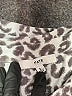 Fate Animal Print Gray Short Sleeve Blouse Size S - photo 7