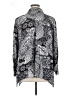 Ruby Rd. 100% Rayon Paisley Silver Long Sleeve Blouse Size 1X - photo 2