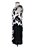 Studio London 100% Polyester Graphic Black Cocktail Dress Size 4 - photo 5