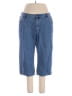 Woman Within 100% Cotton Blue Jeans Size 20W - photo 1