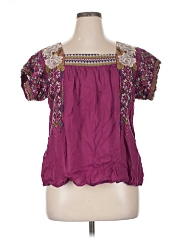 Johnny Was Short Sleeve Blouse (view 1)