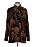 Coldwater Creek Paisley Brown Coat Size L - photo 1