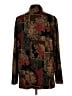 Coldwater Creek Paisley Brown Coat Size L - photo 2