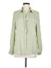 Unbranded 100% Polyester Green Long Sleeve Blouse Size M - photo 1