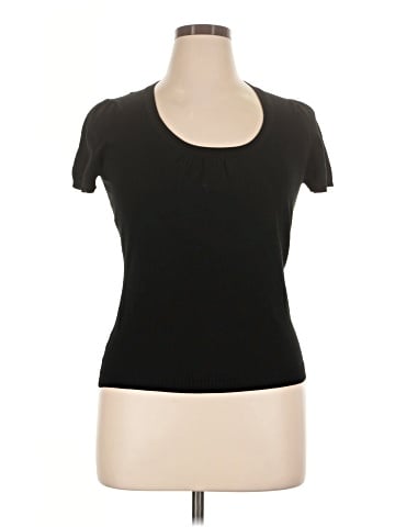 August Silk Short Sleeve Top (view 1)