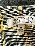 Kasper Plaid Gray Coat Size 14 - photo 6