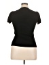 August Silk Black Short Sleeve Top Size XL - photo 2