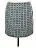 Nine West Graphic Blue Wool Skirt Size 16 - photo 1