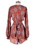 Unbranded Paisley Orange Romper Size 3X - photo 2