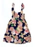 Maaji 100% Viscose Floral Blue Dress Size 14 - photo 1