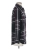 Full Tilt 100% Rayon Plaid Black Long Sleeve Button-Down Shirt Size XS - photo 4