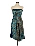 Assorted Brands Paisley Teal Cocktail Dress One size - photo 1