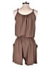 Zenana Outfitters Solid Brown Romper Size M - photo 2