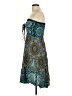 Assorted Brands Paisley Teal Cocktail Dress One size - photo 5