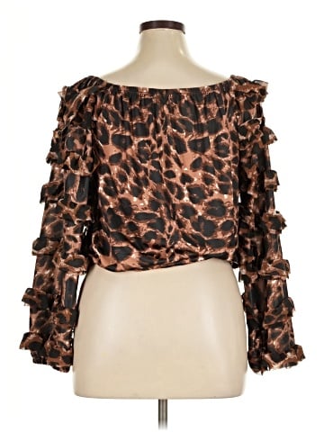 Ashley Stewart Long Sleeve Blouse (view 2)