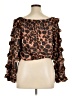Ashley Stewart Brown Long Sleeve Blouse Size 14 Plus - photo 2