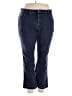 Westport Chevron-herringbone Blue Jeans Size 22 - photo 1