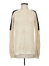 Ann Taylor 100% Acrylic Color Block Ivory Pullover Sweater Size S - photo 1
