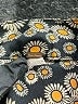 Free People 100% Polyester Paisley Orange Casual Skirt Size 2 - photo 4
