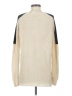 Ann Taylor 100% Acrylic Color Block Ivory Pullover Sweater Size S - photo 2