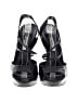 Brian Atwood Black Sandals Size EU 38 1/2 - photo 2