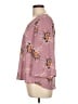 Lily White 100% Polyester Pink 3/4 Sleeve Blouse Size L - photo 5