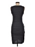 Leith Solid Gray Casual Dress Size M - photo 2