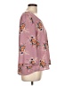 Lily White 100% Polyester Pink 3/4 Sleeve Blouse Size L - photo 4